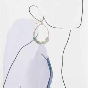 Anthropologie Marissa Teardrop Earrings
